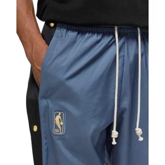 Nike Men's Size XL NBA Tear-Away Basketball Pants Team Warm Ups Blue/Gold NWT - Picture 4 of 13